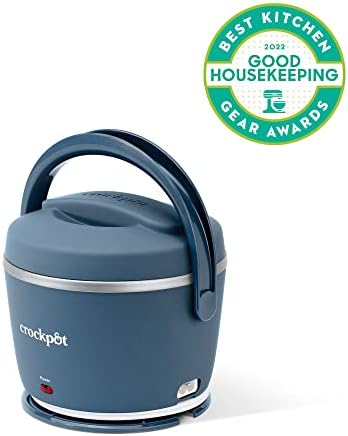 Electric Lunch Box Food Warmer 20oz – Faded Blue - Curated Catalog K9