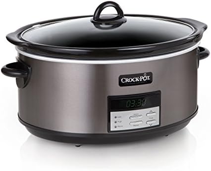 8 Quart Programmable Slow Cooker with Auto Warm - Curated Catalog F1