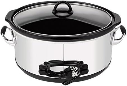 7 Quart Programmable Slow Cooker – Polished Platinum - Curated Catalog C6