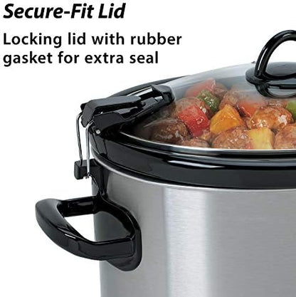Cook & Carry 6 Quart Portable Slow Cooker - Curated Catalog H1