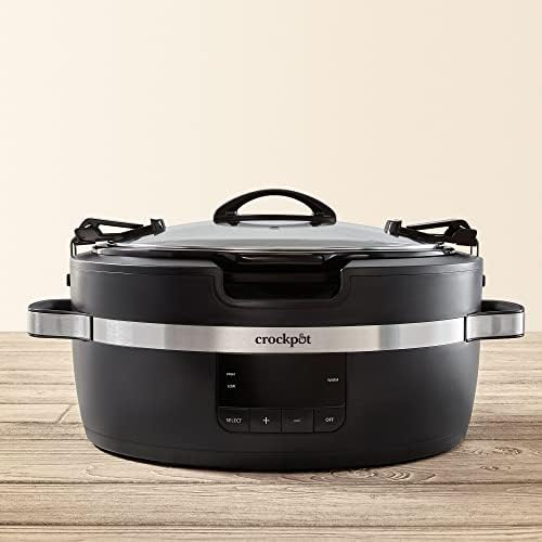 Thermoshield 6 Quart Slow Cooker with Carry Handles - Curated Catalog P4