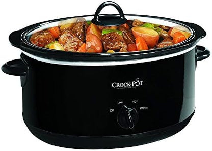 8 Quart Manual Slow Cooker – Black - Curated Catalog U9