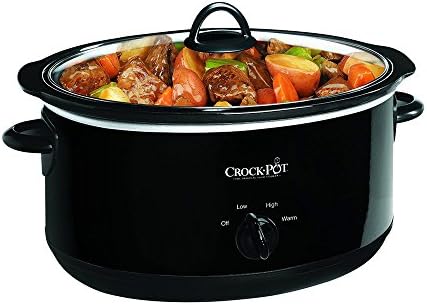 8 Quart Manual Slow Cooker – Black - Curated Catalog U9