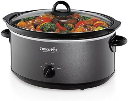 7 Quart Slow Cooker – Charcoal - Curated Catalog G6