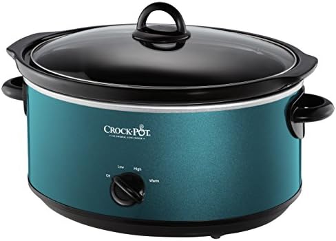 7 Quart Manual Slow Cooker – Turquoise - Curated Catalog W3