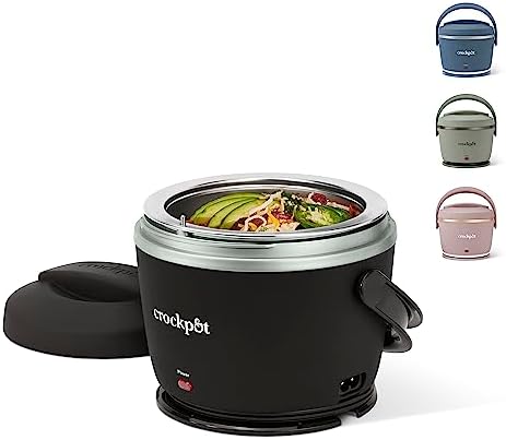 Electric Lunch Box Food Warmer 20oz – Black - Curated Catalog T3
