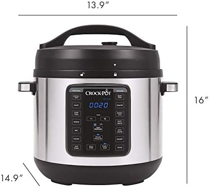 8 Quart Express Crock Multi-Use Pressure Cooker - Curated Catalog F7