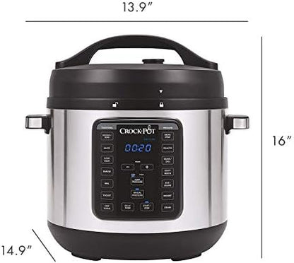 8 Quart Express Crock Multi-Use Pressure Cooker - Curated Catalog A5