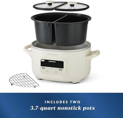 MultiMeal Multicooker with Programmable Slow Cooker - Curated Catalog Q6