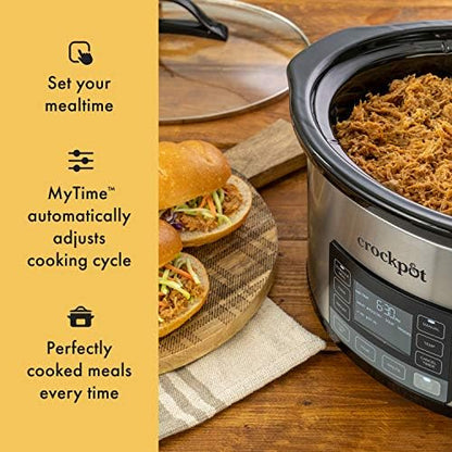 MyTime 6 Quart Programmable Slow Cooker - Curated Catalog W8