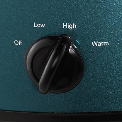 7 Quart Manual Slow Cooker – Turquoise - Curated Catalog W3