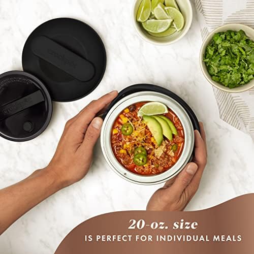 Electric Lunch Box Food Warmer 20oz – Black - Curated Catalog T3