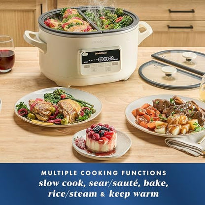 MultiMeal Multicooker with Programmable Slow Cooker - Curated Catalog Q6