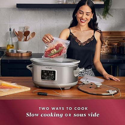 7 Quart Programmable Cook & Carry Slow Cooker - Curated Catalog A2