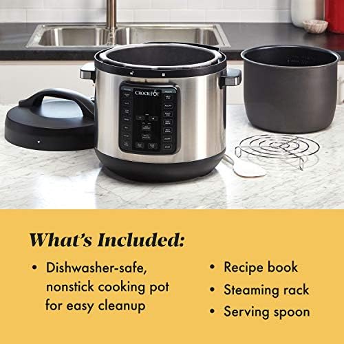 8 Quart Express Crock Multi-Use Pressure Cooker - Curated Catalog F7