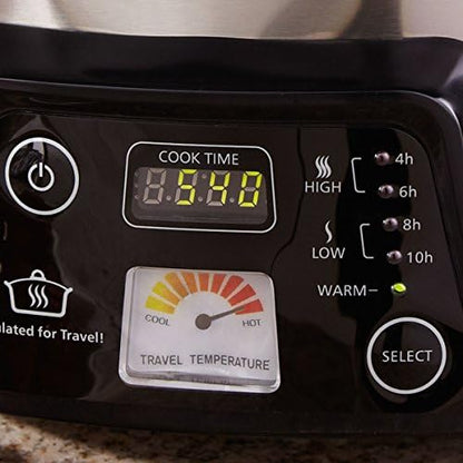Cook & Carry 6 Quart Programmable Slow Cooker - Curated Catalog U8