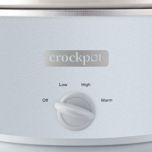 4.5 Quart Manual Slow Cooker – Macaroon Blue - Curated Catalog G0
