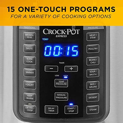 Express Crisp 8 Quart 10-in-1 Pressure Cooker - Curated Catalog P5