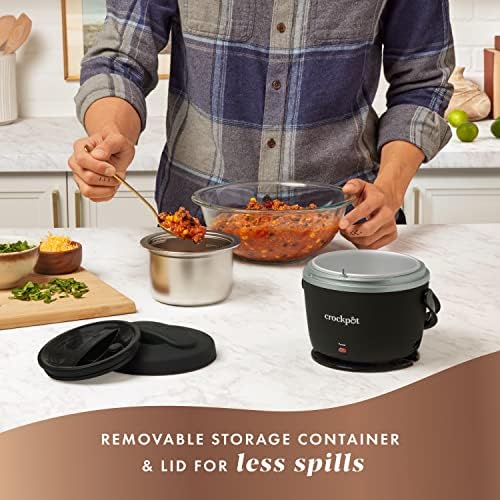 Electric Lunch Box Food Warmer 20oz – Black - Curated Catalog T3