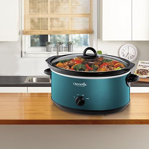 7 Quart Manual Slow Cooker – Turquoise - Curated Catalog Q0