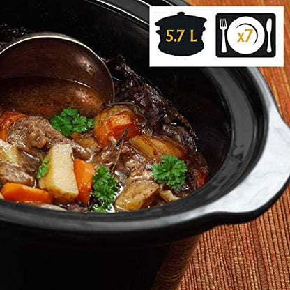 Cook & Carry 6 Quart Portable Slow Cooker - Curated Catalog W4