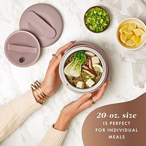 Electric Lunch Box Food Warmer 20oz – Blush Pink - Curated Catalog D9