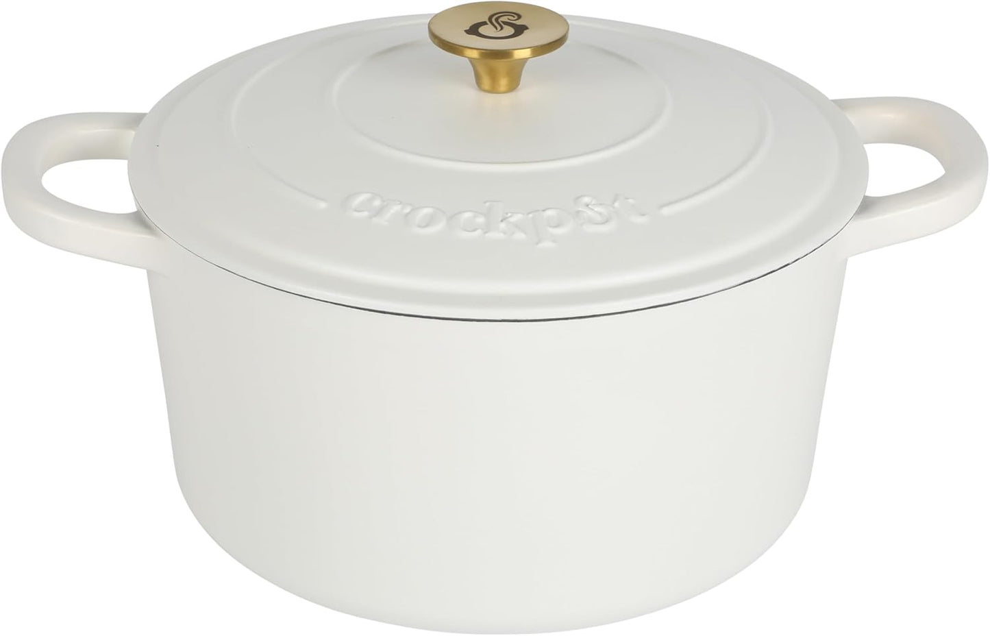 3 Quart Enameled Cast Iron Dutch Oven – Aqua - Curated Catalog I9