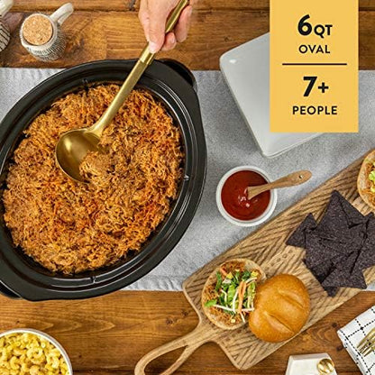 MyTime 6 Quart Programmable Slow Cooker - Curated Catalog W8