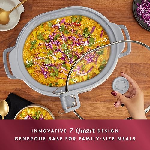 7 Quart Programmable Cook & Carry Slow Cooker - Curated Catalog A2