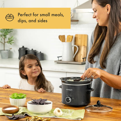 2 Quart Mini Slow Cooker – Classic Compact Cooker - Curated Catalog G1