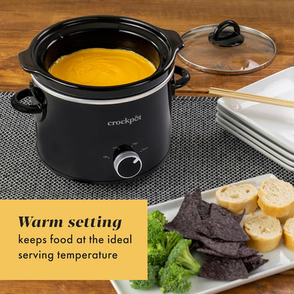 2 Quart Mini Slow Cooker – Classic Compact Cooker - Curated Catalog F4